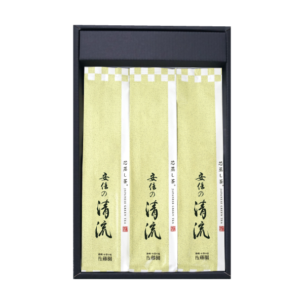 【贈答用】清流100g真空パック(箱入3本)