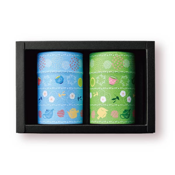 【清流】貼缶100g 2本セット （ちゃっきり）