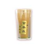 天然竹の百本立て茶筅