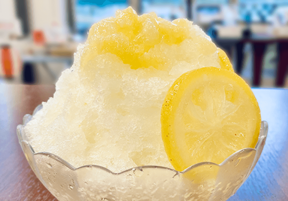大原レモンかき氷